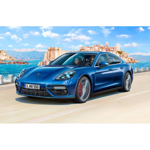 Porsche Panamera Turbo & Verf & Lijm & Penseeltjes -67034