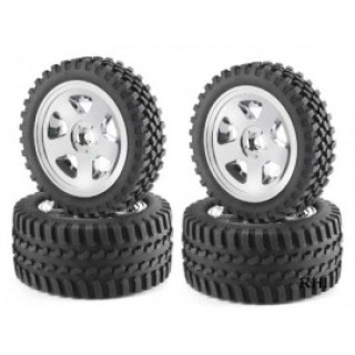 Carson 1-10 Crawler Band & Velg  -900028 