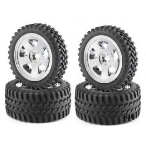 Carson 1-10 Crawler Band & Velg  -900028 