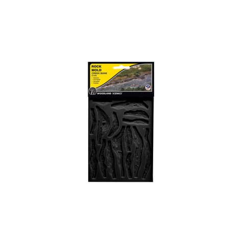 Creek Bank Rock Molds  -C1245