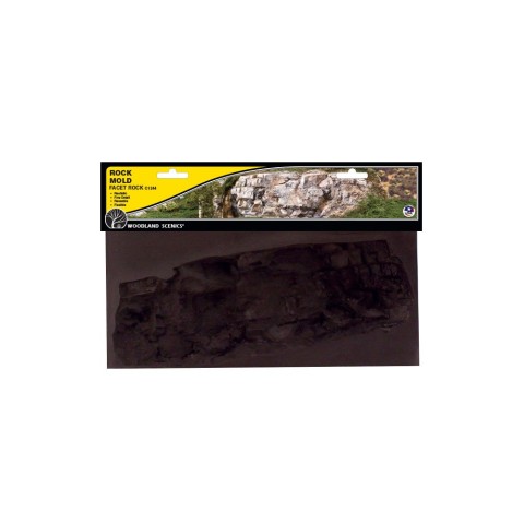 Facet Rock Mold -C1244