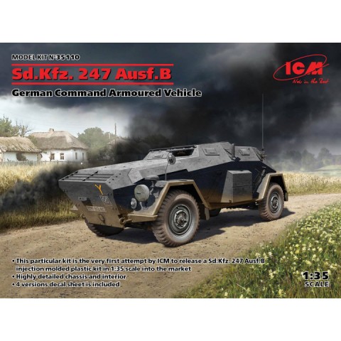 German Command Armoured Vehicle Sd.Kfz.247 Ausf.B -35110