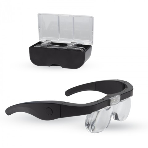 Pro LED Magnifier loep met 4 lenzen  -LC1790USB