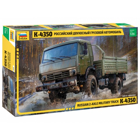 Russian 2-Axle Military Truck K-4350 -3692