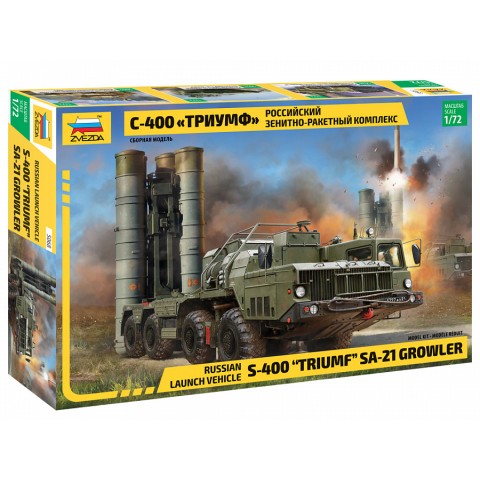 S-400 Triumf  SA-21 Growler Russian Launch Vehicle -5068