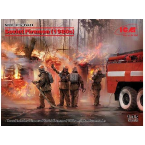Soviet Firemen 1980s -ICM35623