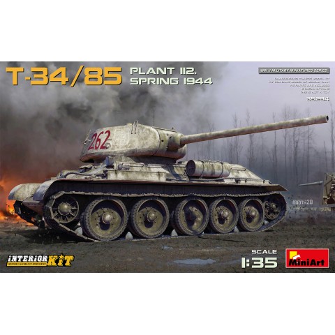 T-34 85 PLANT 112. SPRING 1944. INTERIOR KIT -35294