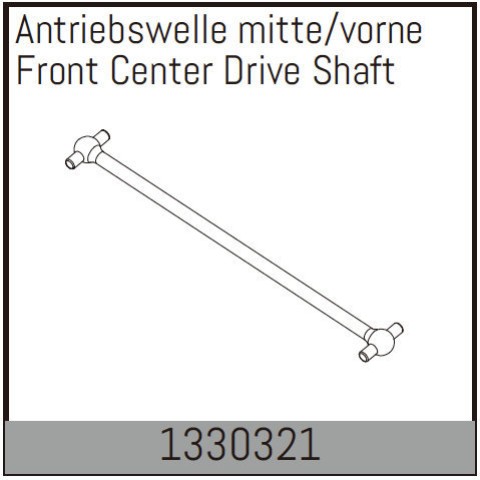 Front Center Drive Shaft -1330321