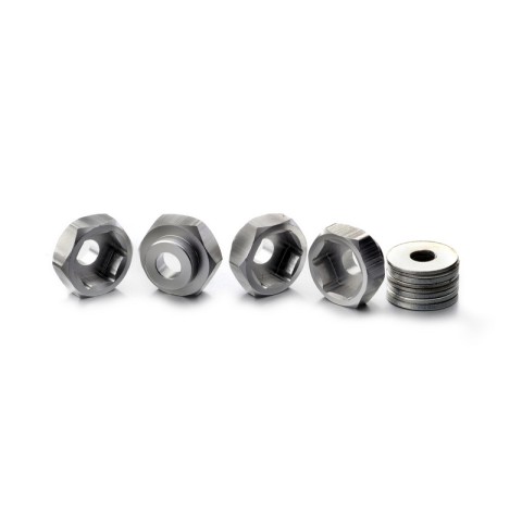 Aluminium Wiel Adapter Conversion 12 mm naar 17 mm