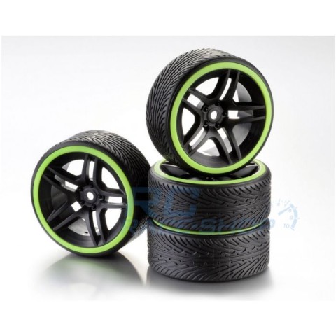 Drift Banden & Velgen Geel 2 paar -2510050