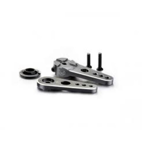 Servohevel Aluminium Enkel Lang & Schroef klemming (2 Pieces)