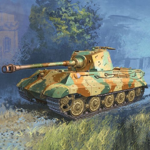 German King Tiger - Henschel Turret -13423