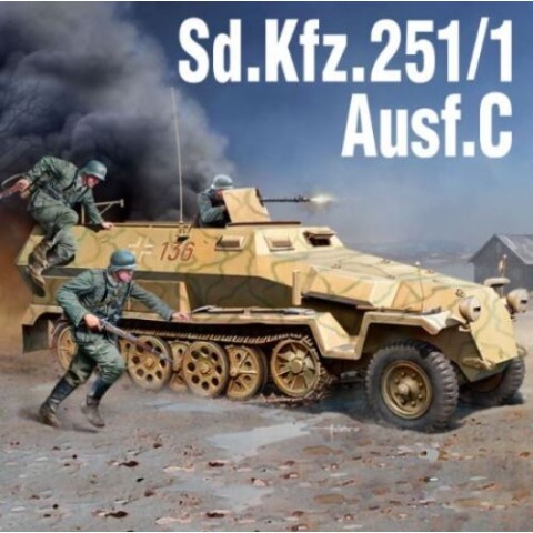 WWII German Sd.Kfz.251/1 Ausf.C -13540