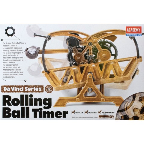 Leonardo da Vinci Rolling Ball Timer -18174