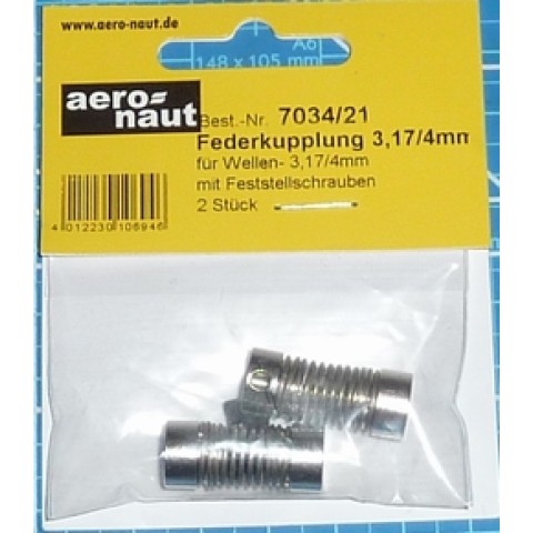 Veer Koppeling 3,17\ 4 mm -AE7034-21