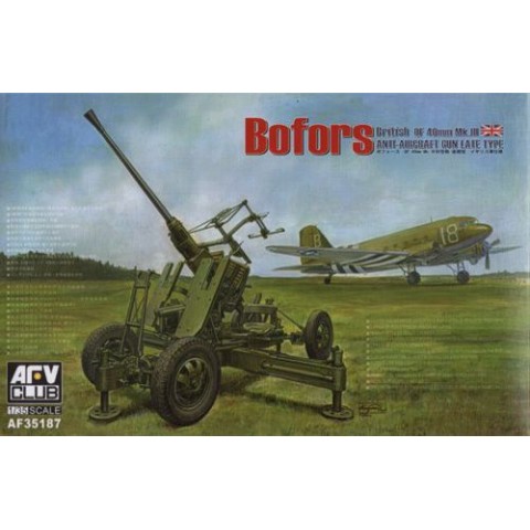 Bofors 40mm Mk III Anti Aircraft Gun (British Version) -AF35187