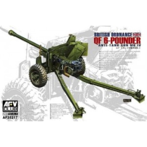 QF Mk.IV 6-Pdr British Anti-tank Gun (Late version) -AF35217