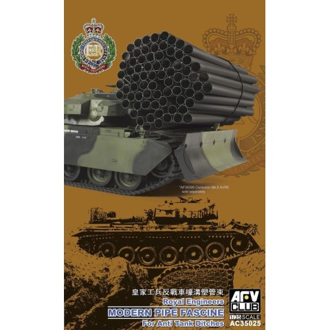 Royal Engineers Modern Pipe Fascine for Anti Tank Ditches -AC35025