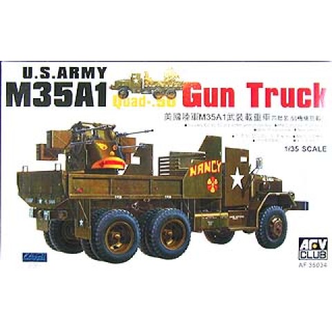 M35A1 Quad-.50 GUN TRUCK -AF35034