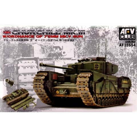Churchill Mk.III with QF 75mm Mk.VGun -AF35S54