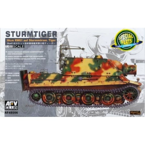 38cm RW61 auf Sturmmörser. Tiger Sturmtiger -AF48006