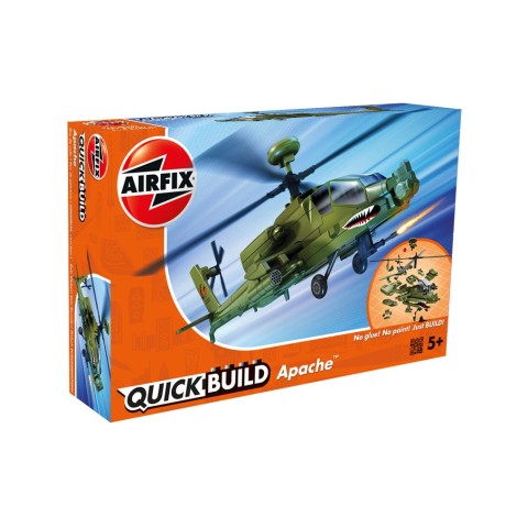 QUICK BUILD Apache Helicopter - J6004