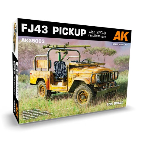 FJ43 PICKUP WITH SPG-9 RECOILLESS GUN -AK35003