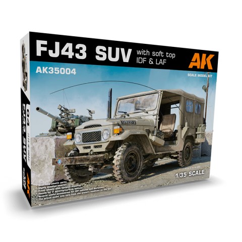 FJ43 SUV WITH SOFT TOP IDF & LAF -AK35004