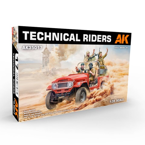 TECHNICAL RIDERS  -AK35017
