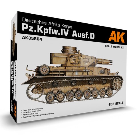 PZ.KPFW.IV AUSF.D AFRIKA KORPS -AK35504