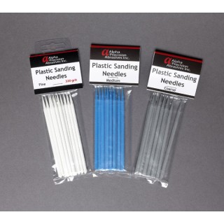 Plastic Sanding Needle Blauw Korrel 240 -345