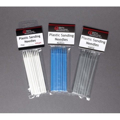 Plastic Sanding Needle Wit Korrel 240 -346