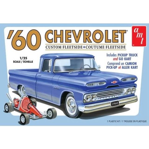 1960 Chevy Custom Fleetside Pickup with Go Kart -1063