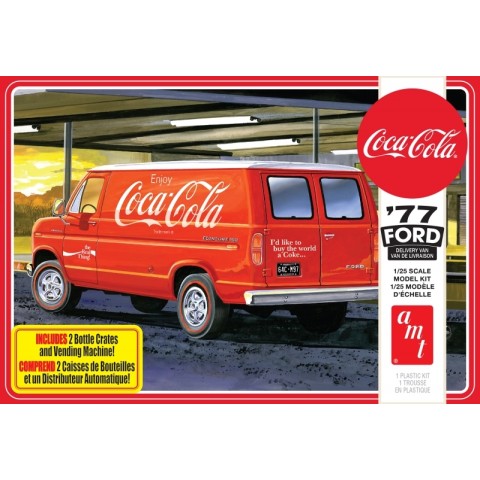 1977 Ford Van with Coca Cola Vending Machine  -1173