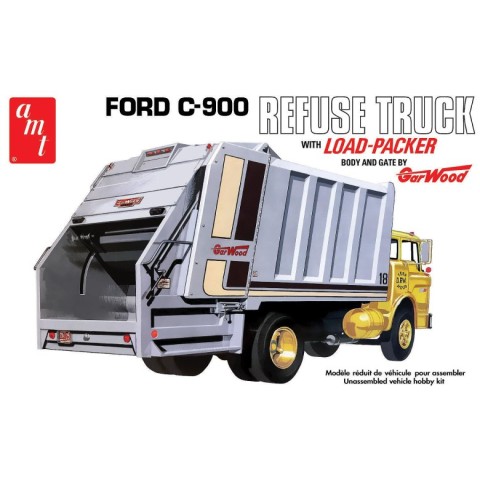 Refuse Truck with load-packer. Body and Gate by Gar Wood -1247
