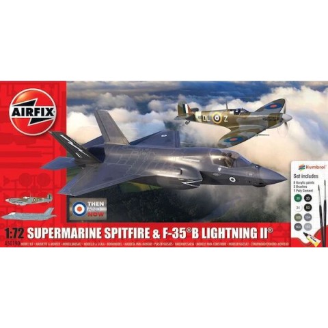 Supermarine Spitfire MKVc & F35B Lightning gift set -AF50190