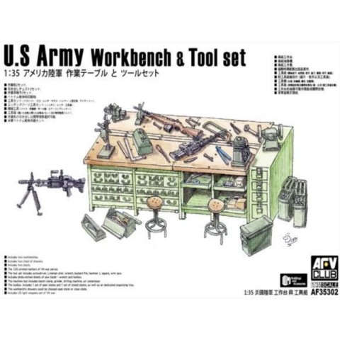 U.S Army Workbench & Tool set AF35302
