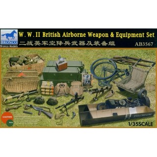 WWII British Airborne Weapon and Equipment Set -AB3567