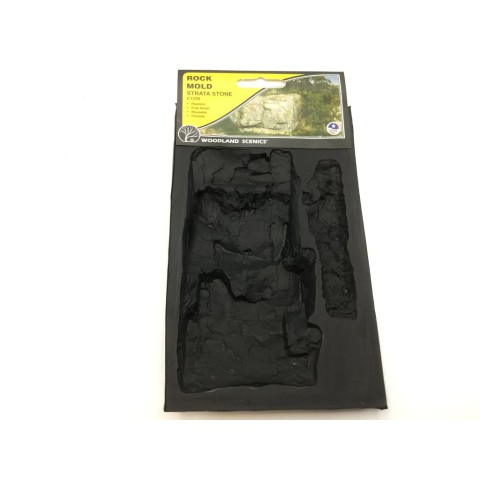 STRATA STONE ROCK MOULD -c1239 
