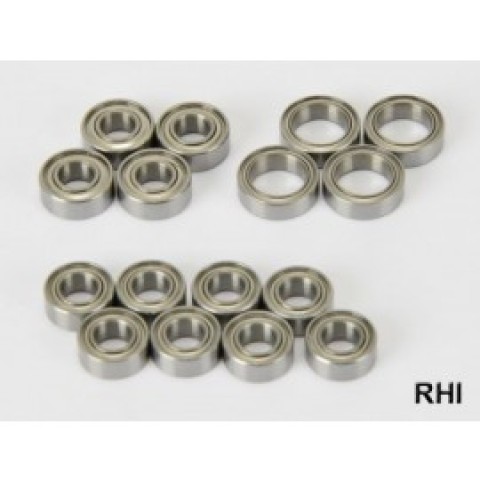 Kogellager Set Tamiya TT-02 16 stuks -0904055