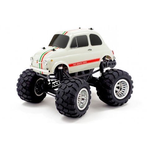 Q-SERIES |  FIAT ABARTH 595 |  1/12 Schaal | SOLID AXLE RTR Wheelie TRUCK -8912