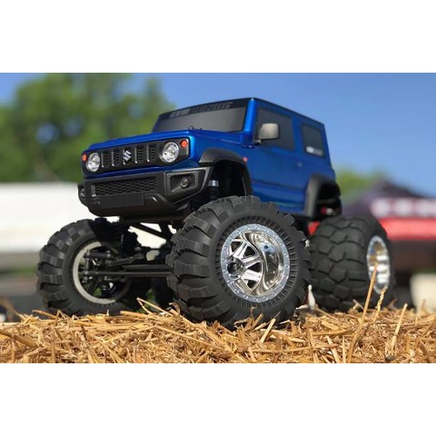Q-SERIES | SUZUKI Jimny Blue |  1/12 Schaal | SOLID AXLE RTR Wheelie TRUCK -8937