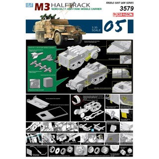 IDF M3 Halftrack Nord SS-11 Anti-Tank Missile Carrier -3579