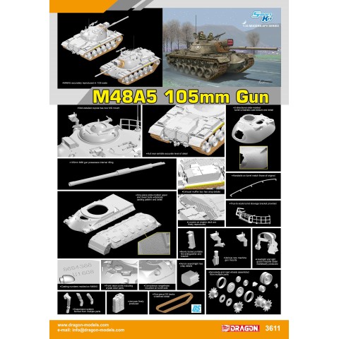 M48A5 105mm Gun -3611