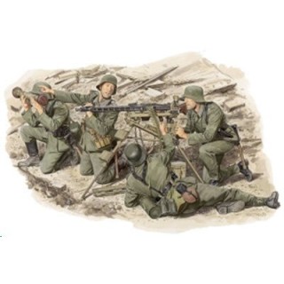 GERMAN MG42 HEAVY MACHINE GUN TEAM -6064