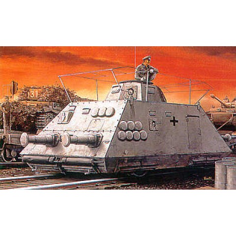 Schienen Panzerspahwagen Kommandwagen, antenna etc -6071