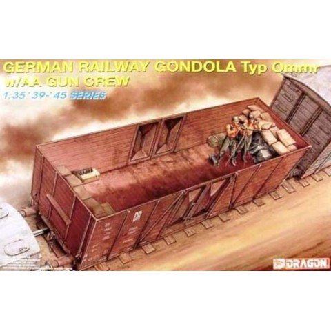 German Railway Gondola Type Ommr with AA Crew -6086