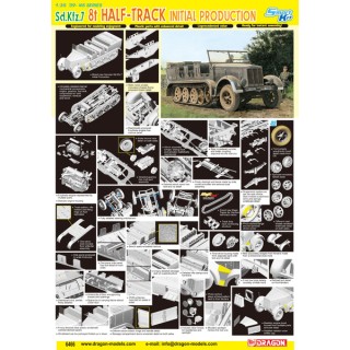 SDKFZ 7 8T HALFTRACK Initial Production -6466