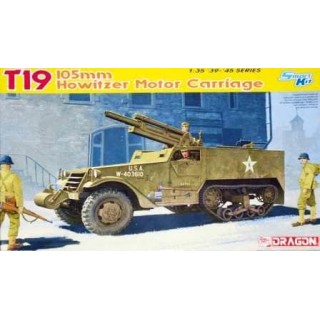 American Self-propelled Gun T-19 105 mm Howitzer Motor Carriage -6496
