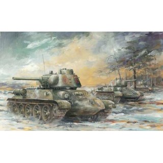 T-34/76 Mod.1943 w/Commander Cupola No.183 Factory -6757